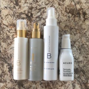 Beautycounter & Acure Set! Lotion,mist, blue tansy